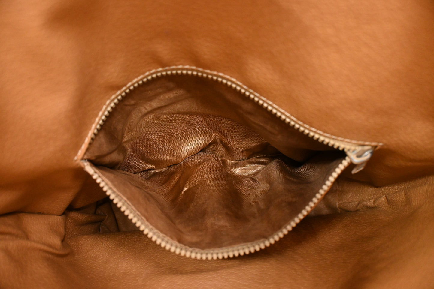 Celine Bucket Shoulder Bag in Beige Macadam Coated Canvas