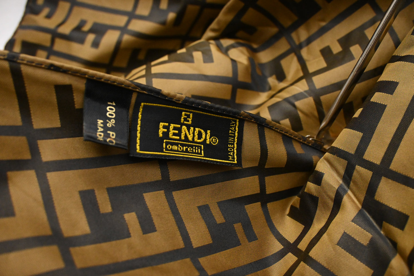 Fendi Umbrella in Zucca Canvas