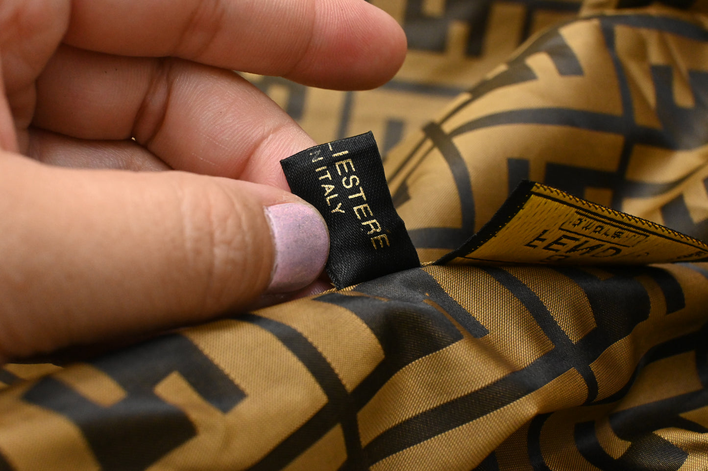 Fendi Umbrella in Zucca Canvas