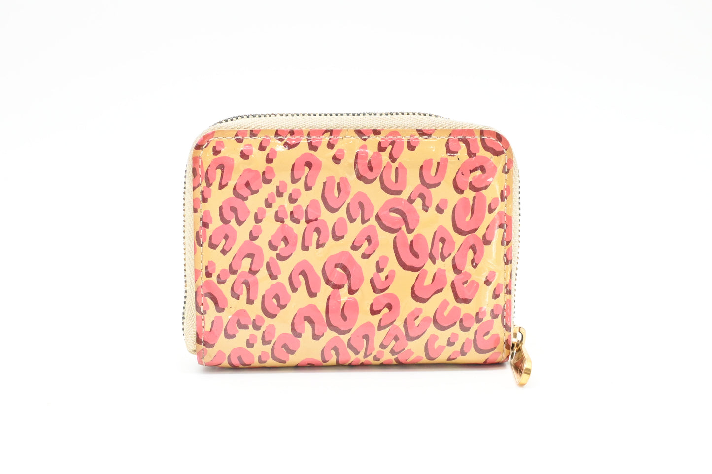 Louis Vuitton x Stephen Sprouse Zippy Compact Wallet in Leopard Vernis Leather
