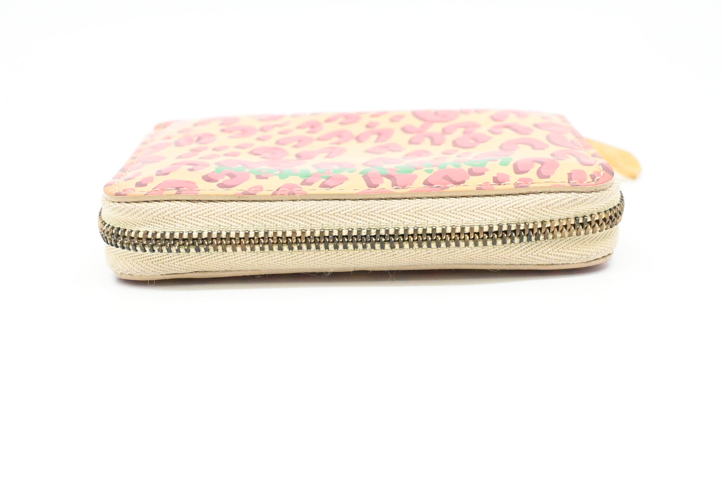 Louis Vuitton x Stephen Sprouse Zippy Compact Wallet in Leopard Vernis Leather