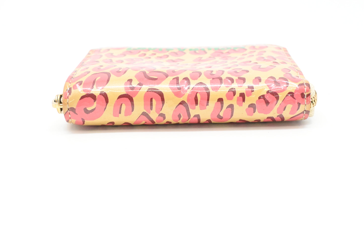 Louis Vuitton x Stephen Sprouse Zippy Compact Wallet in Leopard Vernis Leather