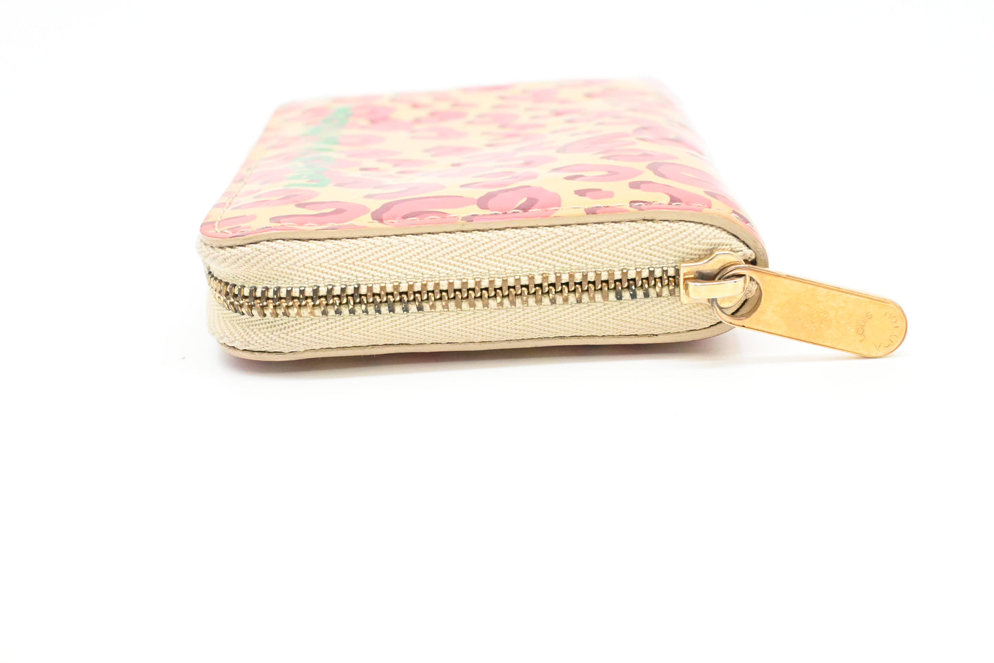 Louis Vuitton x Stephen Sprouse Zippy Compact Wallet in Leopard Vernis Leather