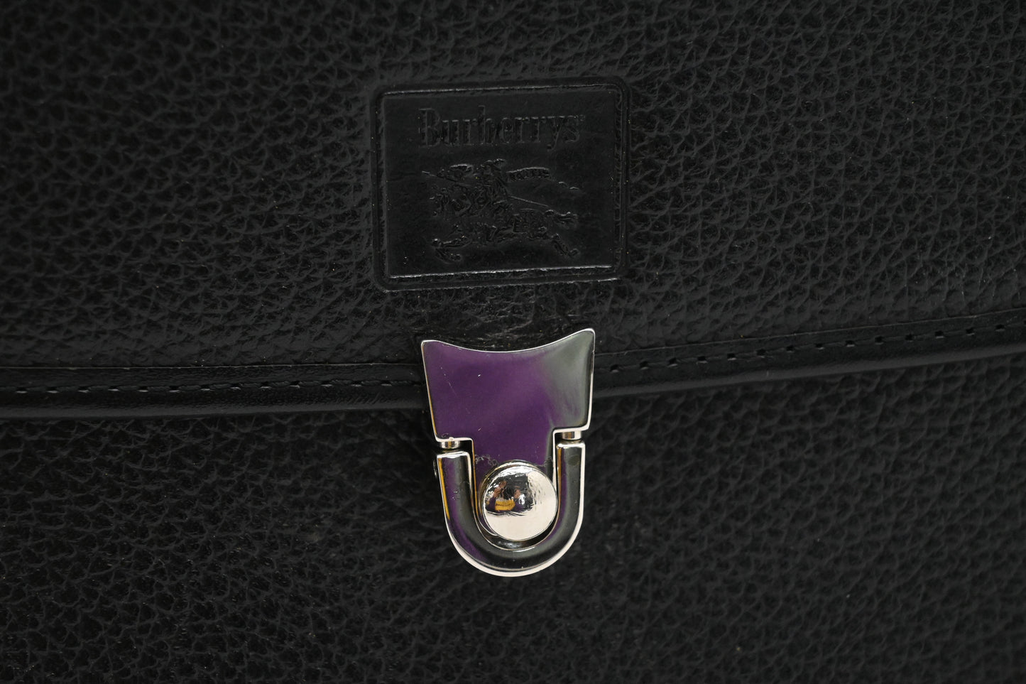 Burberry Handbag in Black Leather