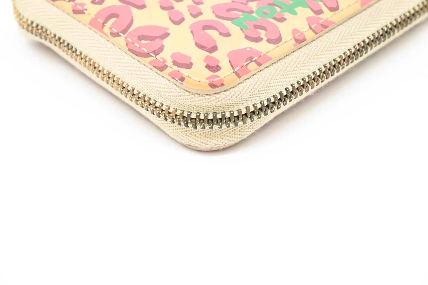 Louis Vuitton x Stephen Sprouse Zippy Compact Wallet in Leopard Vernis Leather