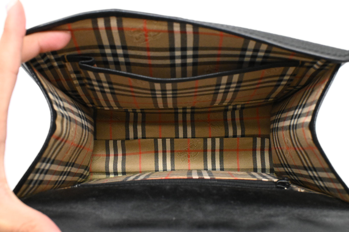 Burberry Handbag in Black Leather