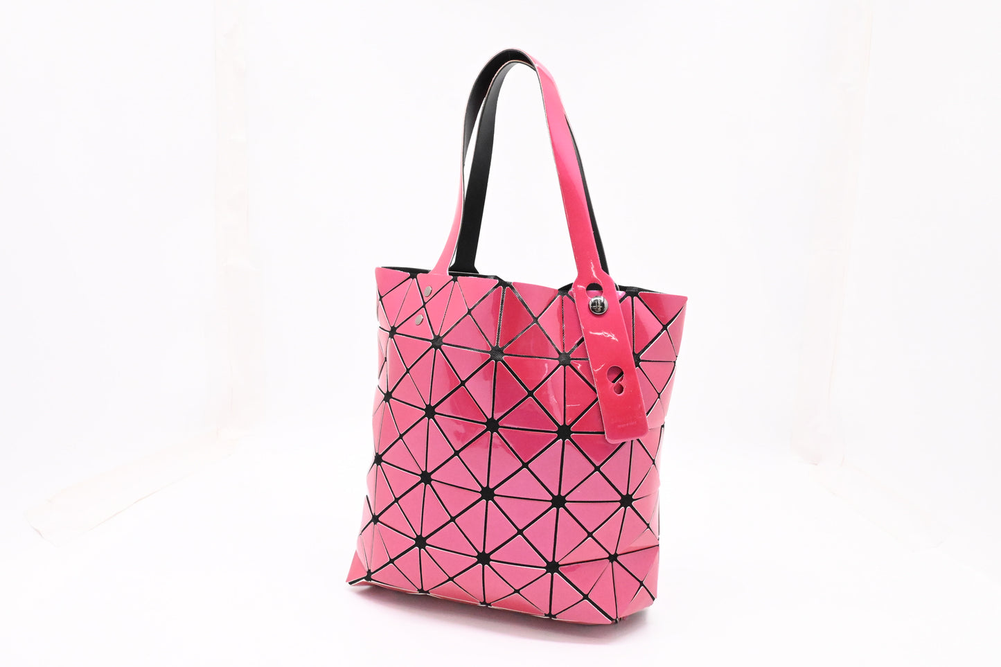 Issey Miyake Bao Bao Tote Bag in Fuchsia