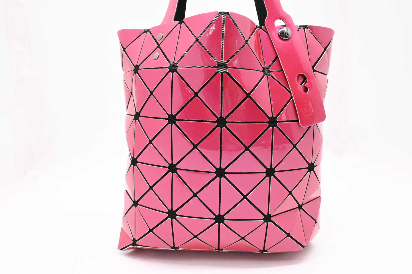 Issey Miyake Bao Bao Tote Bag in Fuchsia