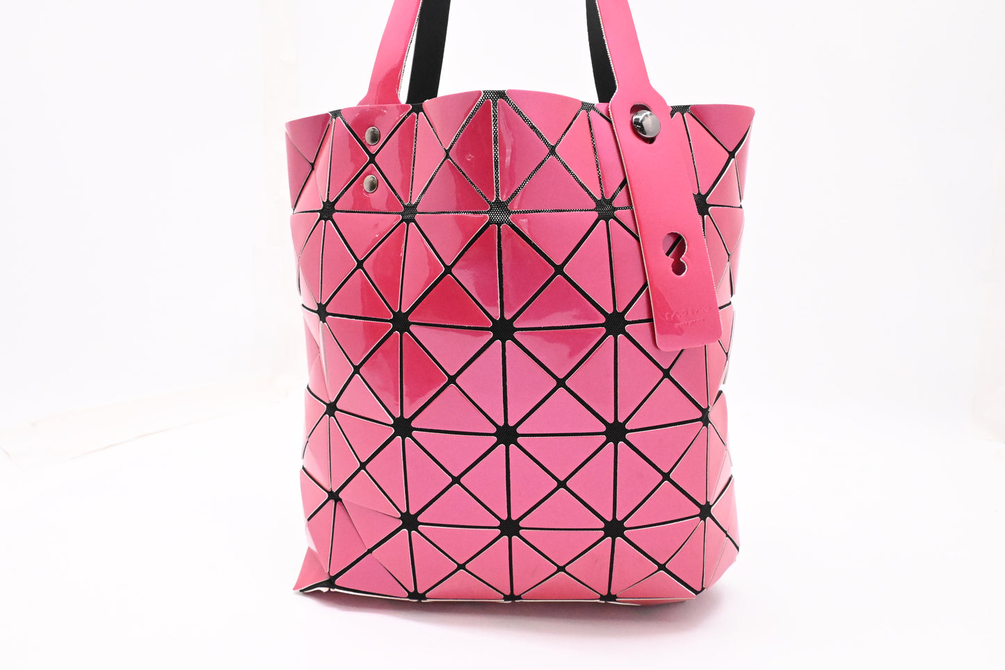 Issey Miyake Bao Bao Tote Bag in Fuchsia