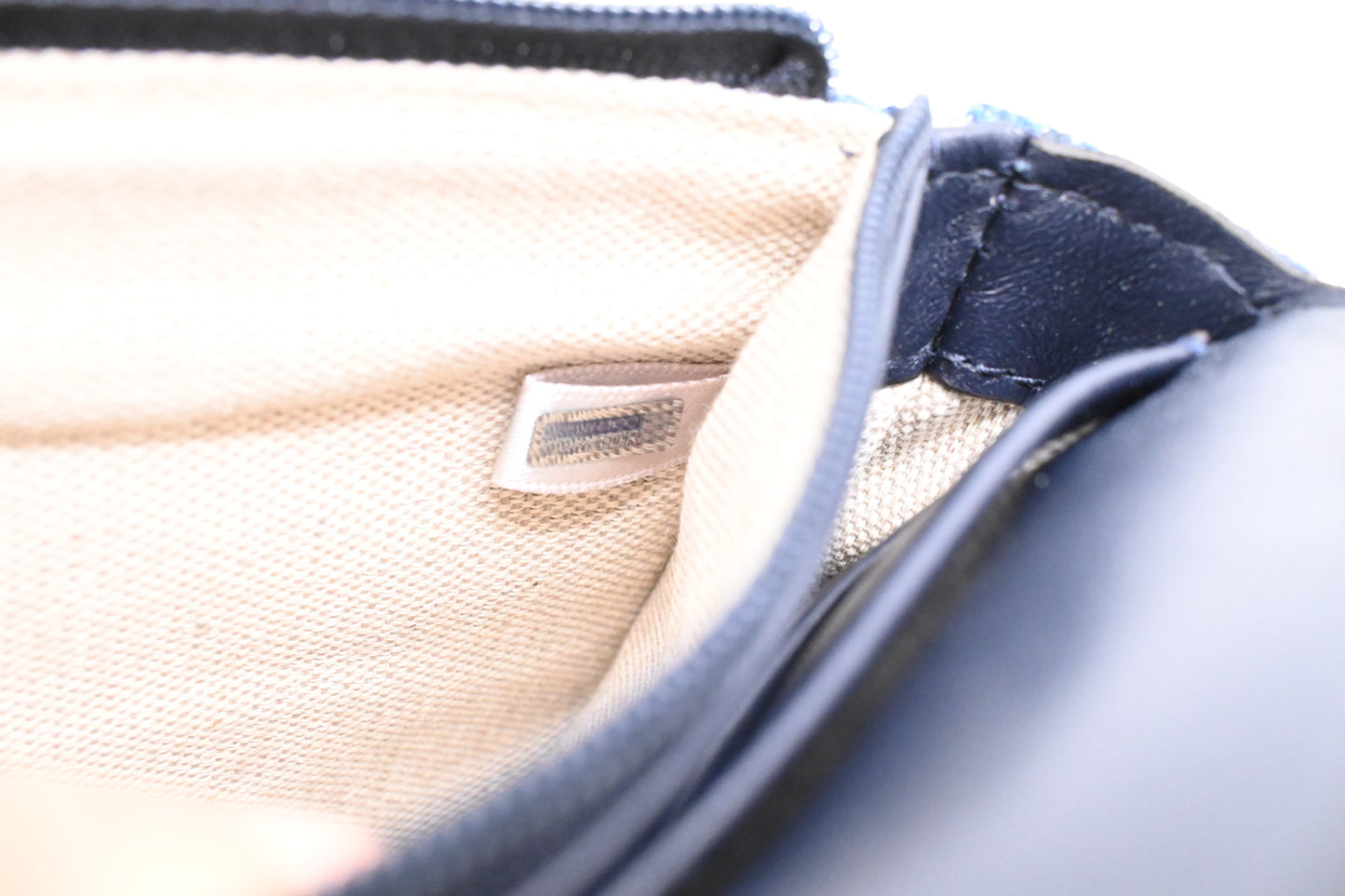 Jimmy Choo Cheri Shoulder Bag in Blue Denim