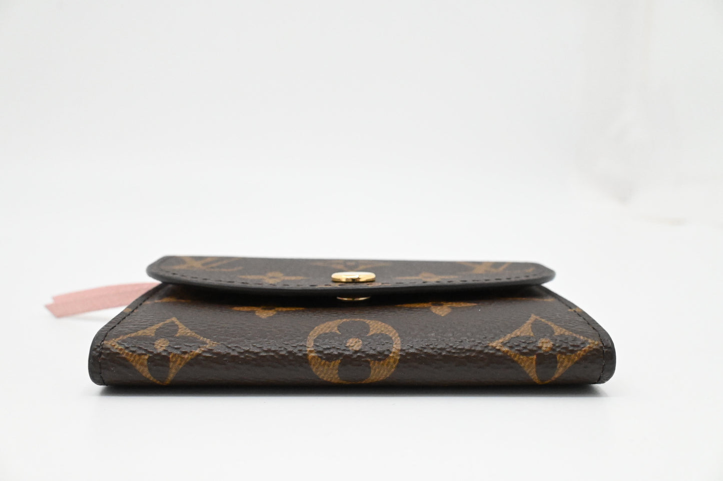 Louis Vuitton Rosalie Wallet in Monogram Canvas and Pink Ballerina Leather