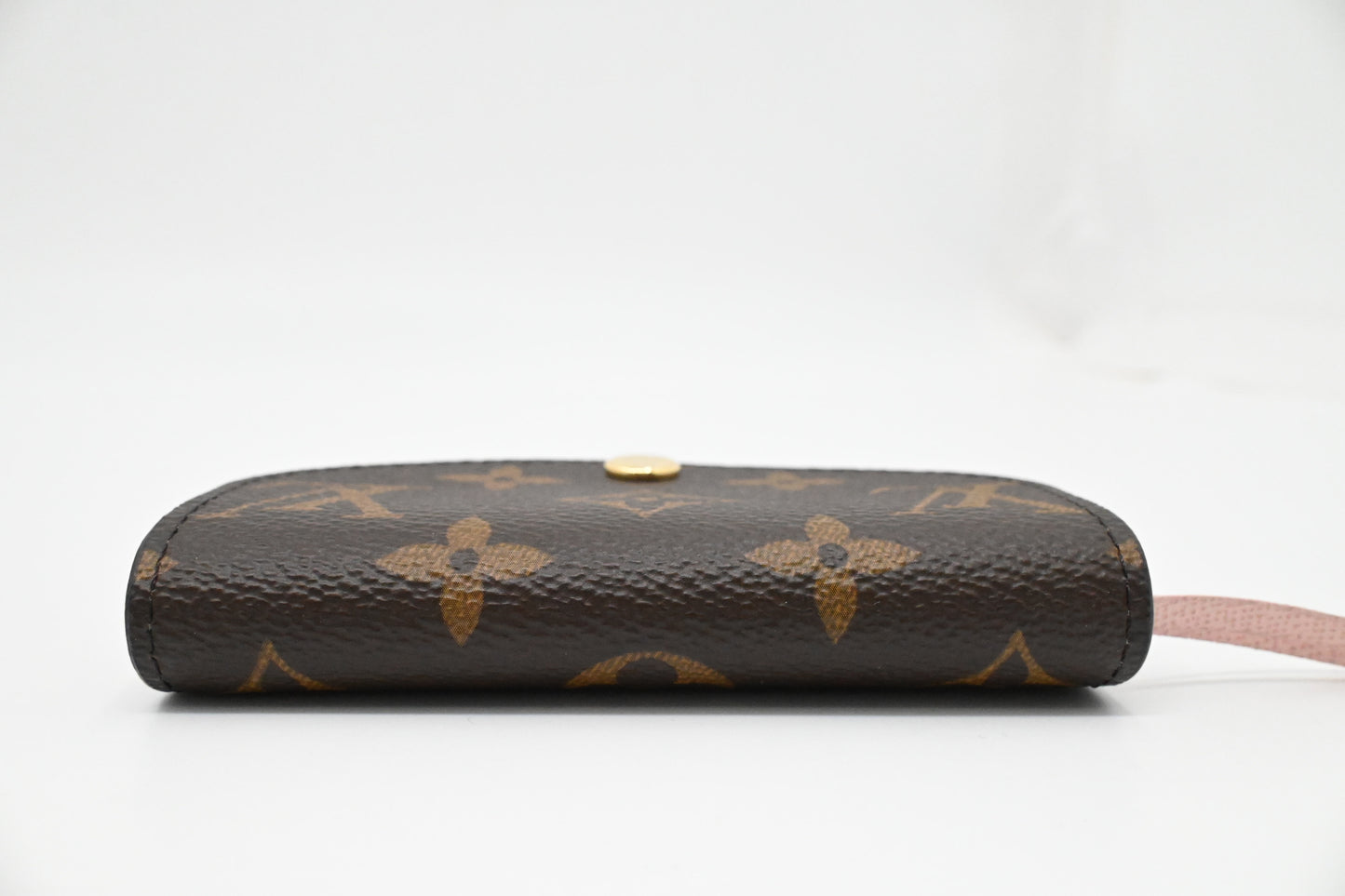 Louis Vuitton Rosalie Wallet in Monogram Canvas and Pink Ballerina Leather