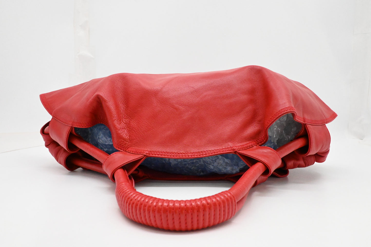 Loewe Nappa Aire Handbag in Red Leather