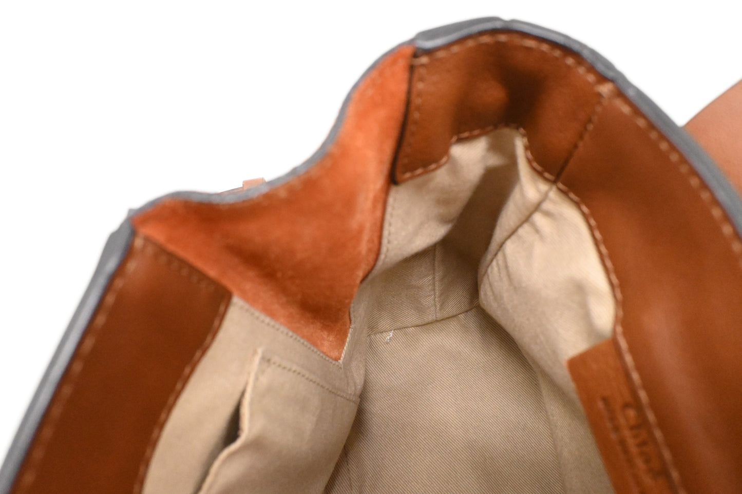 Chloe Faye Backpack in Brown Leather
