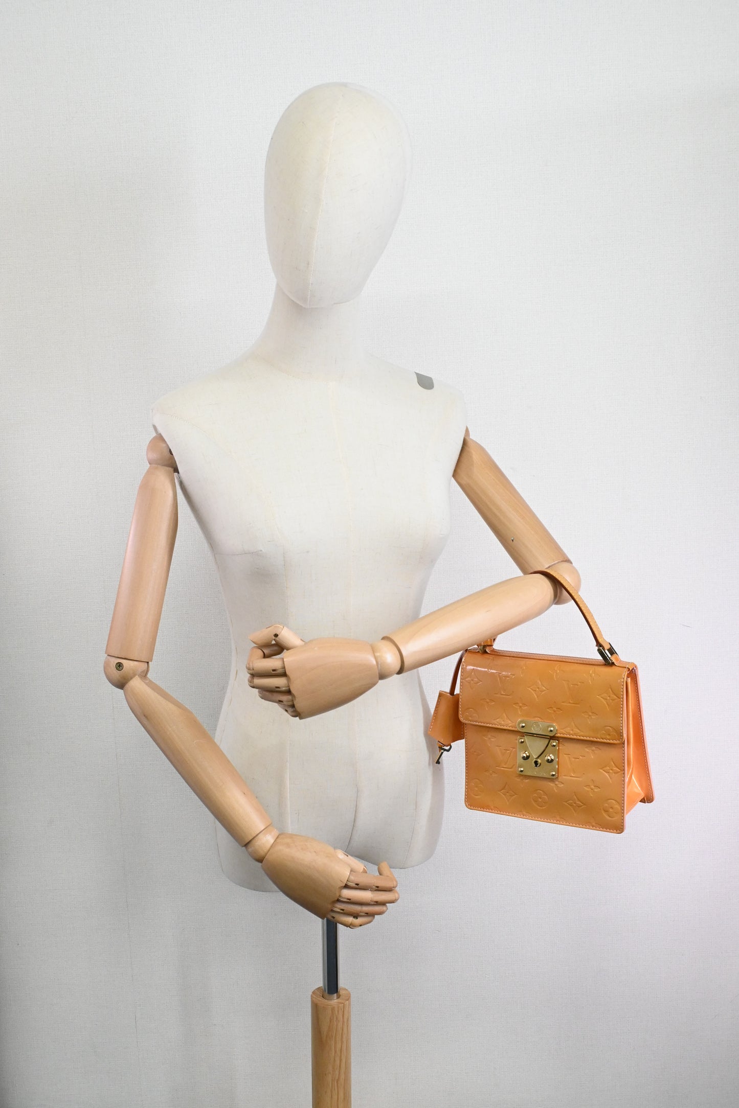 Louis Vuitton Spring Street in Yellow Vernis Leather