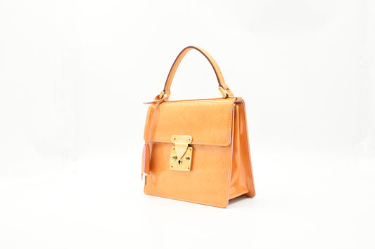 Louis Vuitton Spring Street in Yellow Vernis Leather