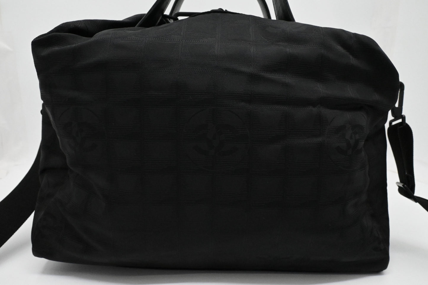 Chanel Travel Bag in Black New Travel Line Canvas