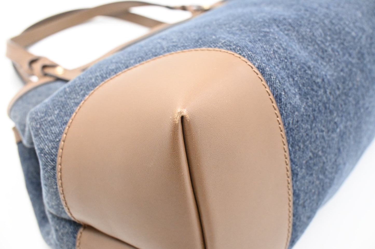 Gucci Tote in Blue Denim Canvas