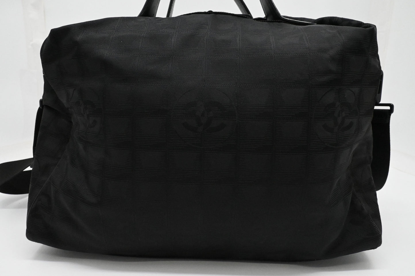 Chanel Travel Bag in Black New Travel Line Canvas