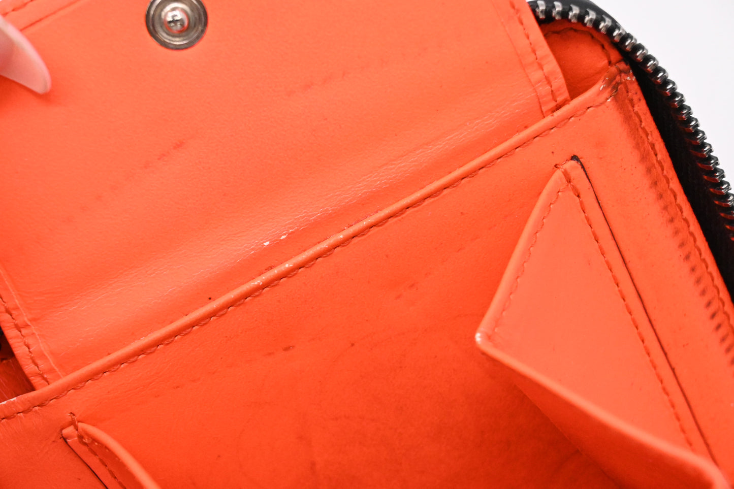 Loewe Anagram Wallet in Blue Leather