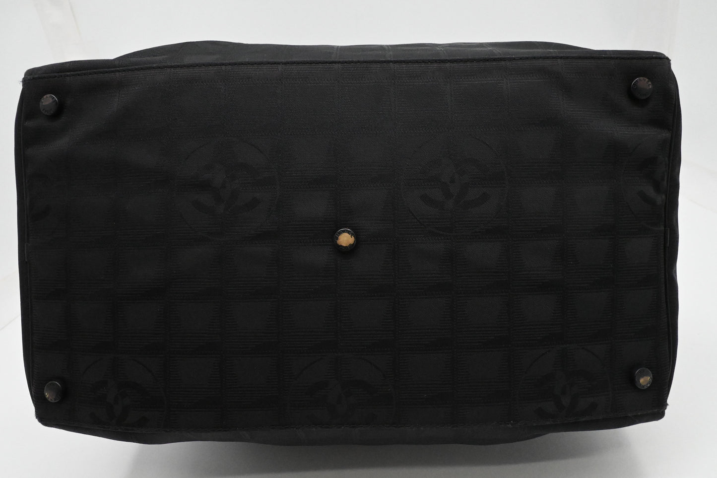 Chanel Travel Bag in Black New Travel Line Canvas