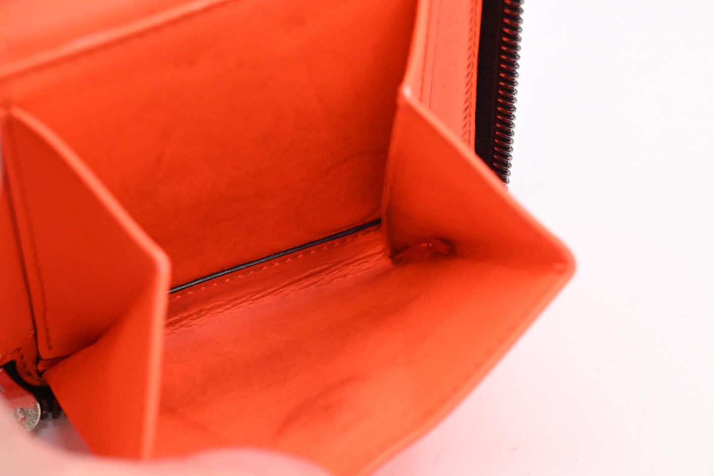 Loewe Anagram Wallet in Blue Leather