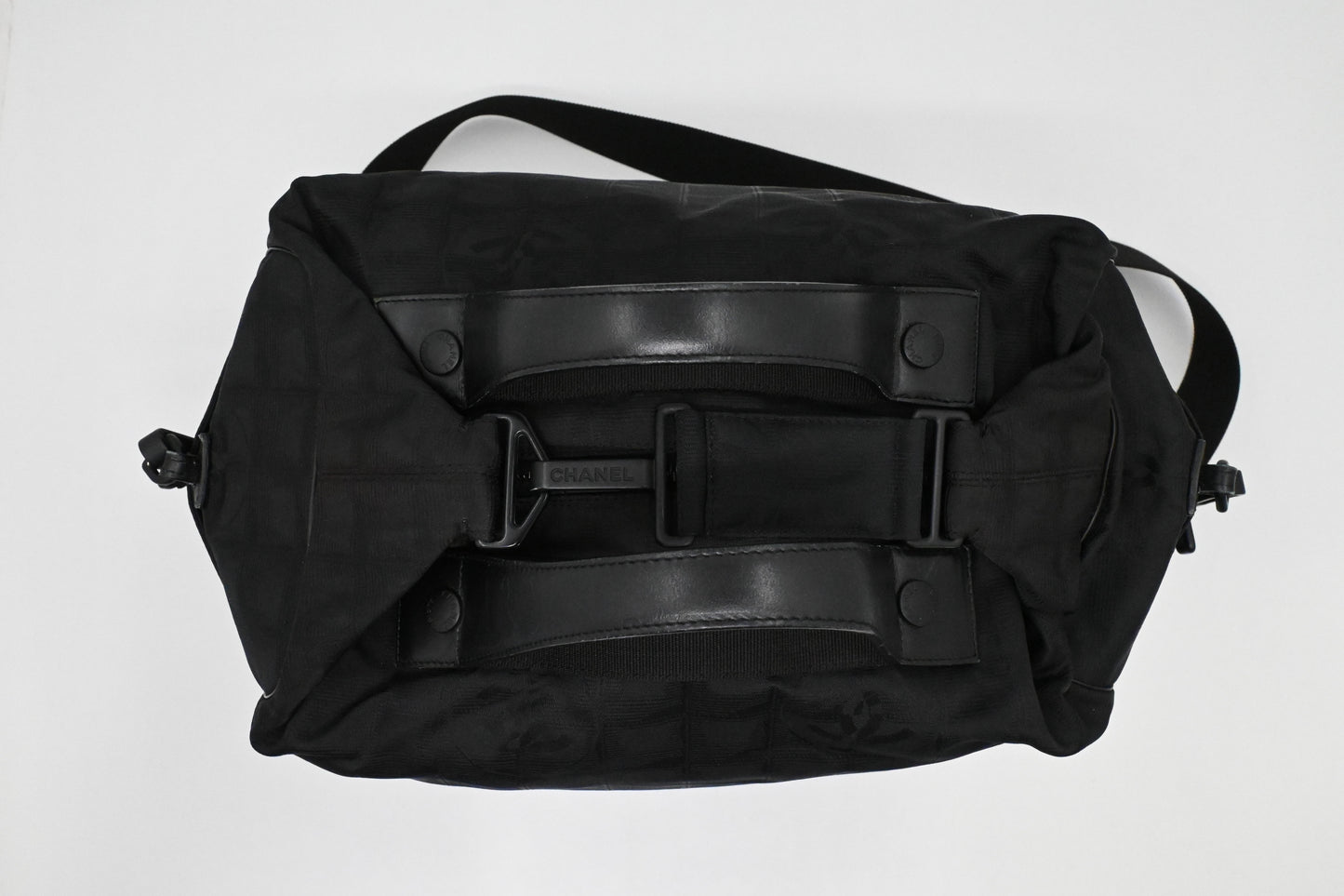 Chanel Travel Bag in Black New Travel Line Canvas