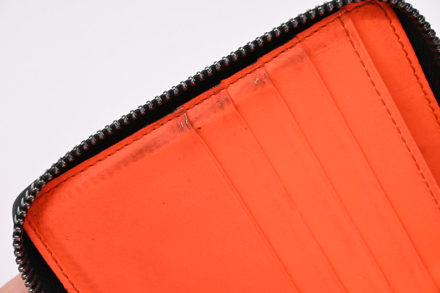 Loewe Anagram Wallet in Blue Leather