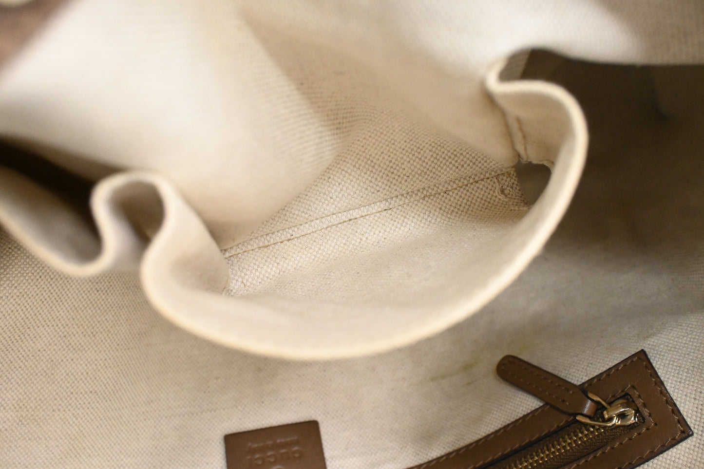 Gucci Tote in Blue Denim Canvas