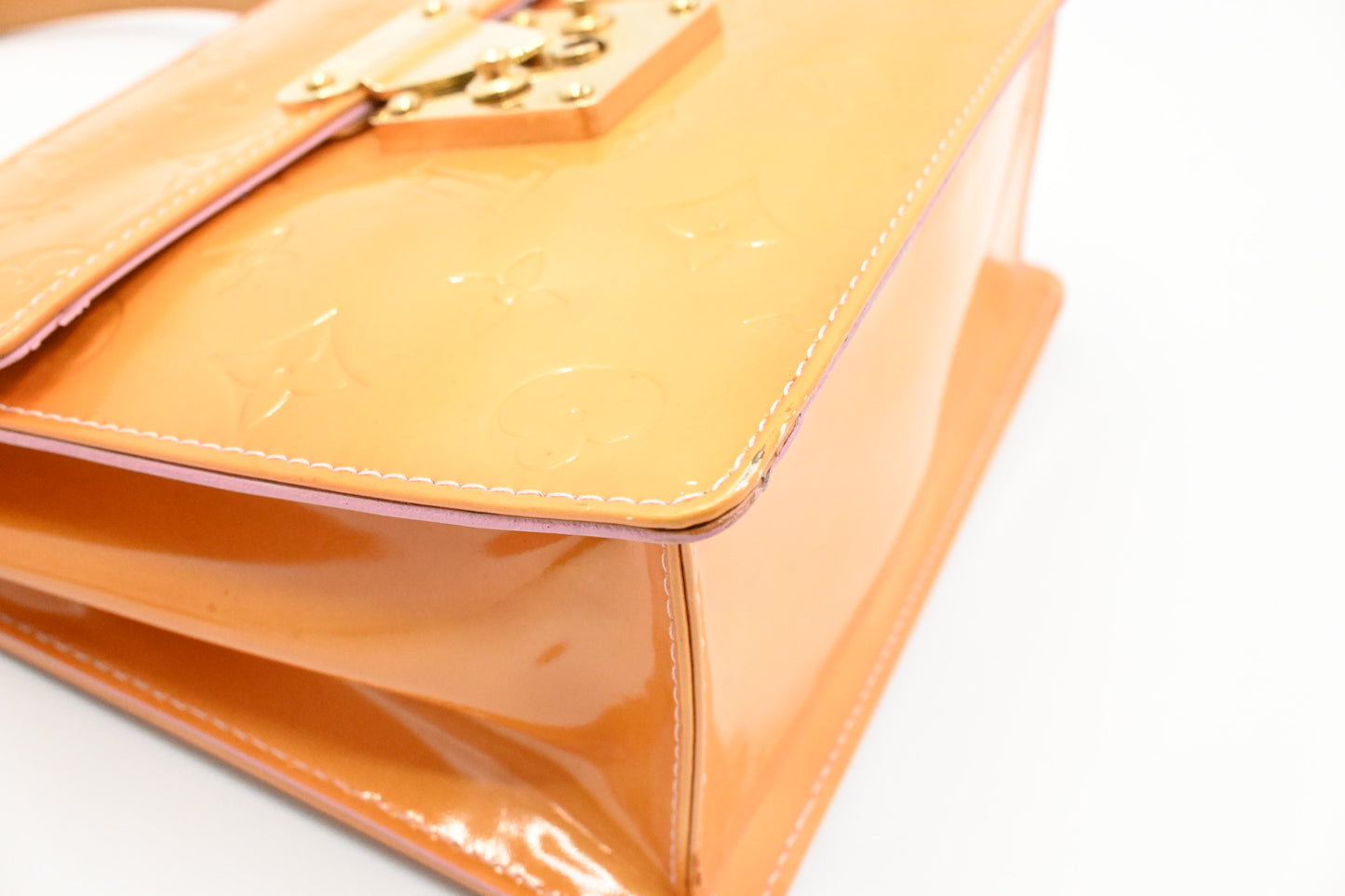 Louis Vuitton Spring Street in Yellow Vernis Leather