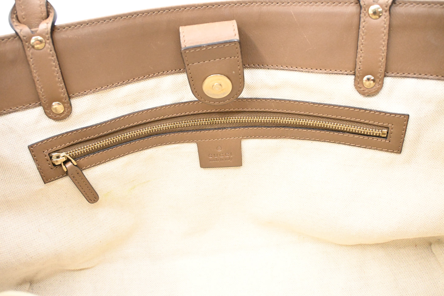 Gucci Tote in Blue Denim Canvas
