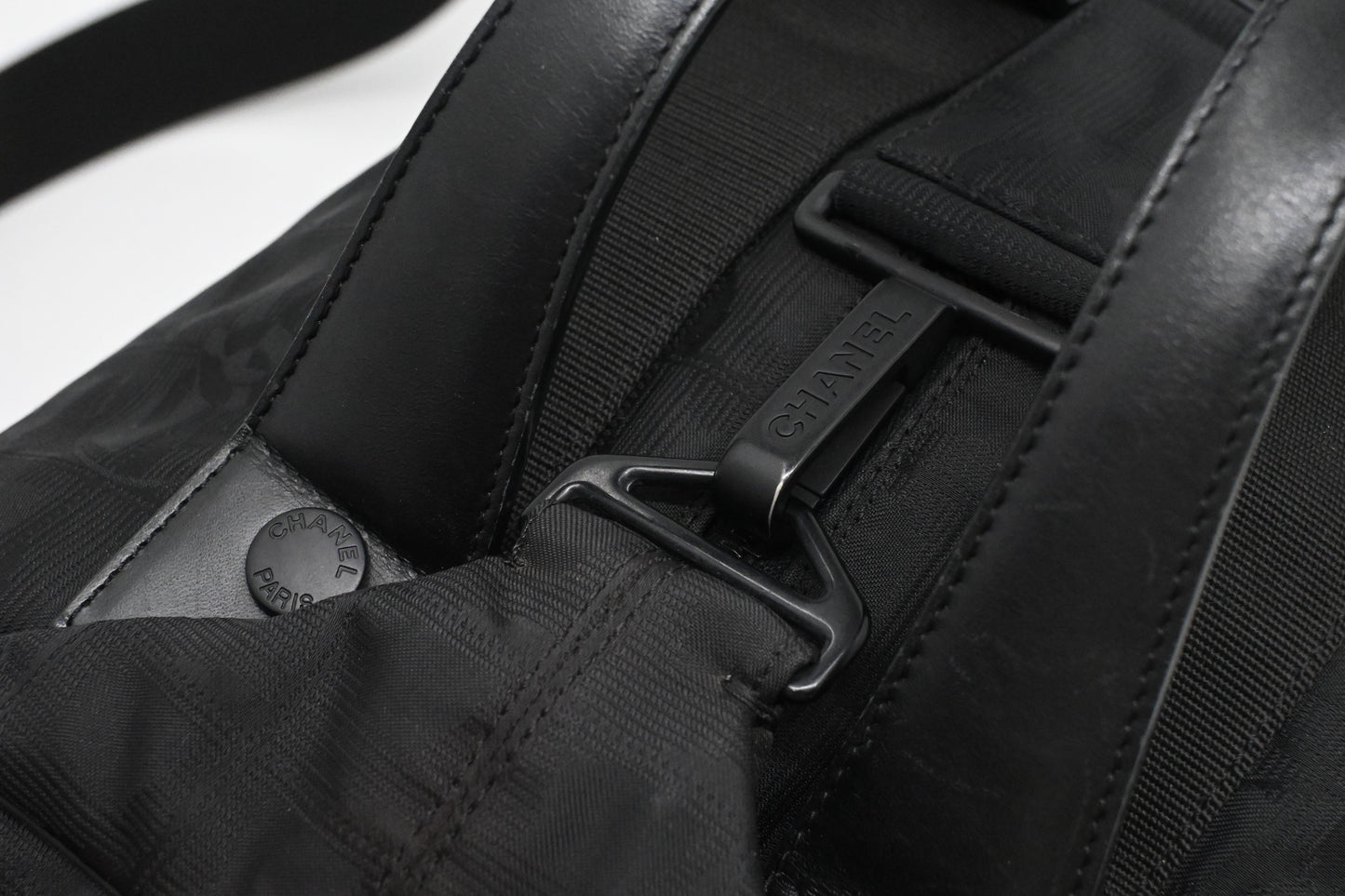 Chanel Travel Bag in Black New Travel Line Canvas