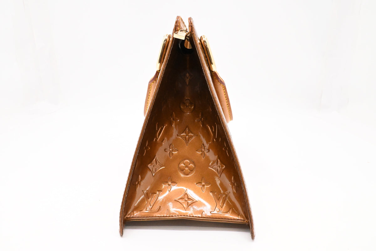 Louis Vuitton Forsyth in Bronze Vernis Leather