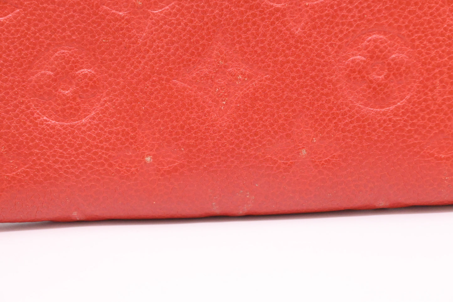 Louis Vuitton Long Wallet in Cherry Empreinte Leather