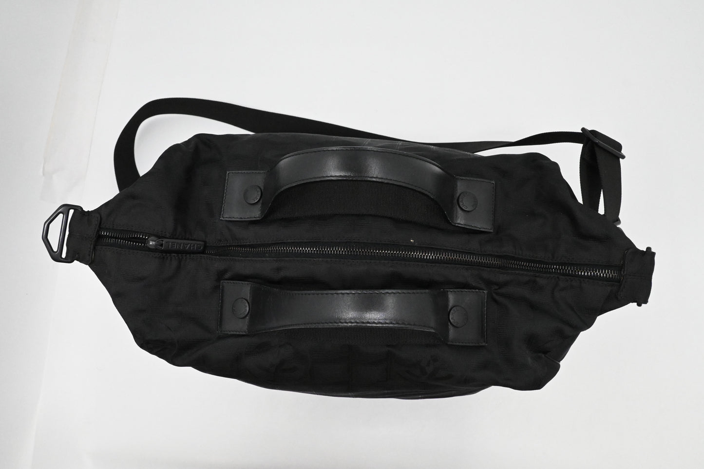 Chanel Travel Bag in Black New Travel Line Canvas