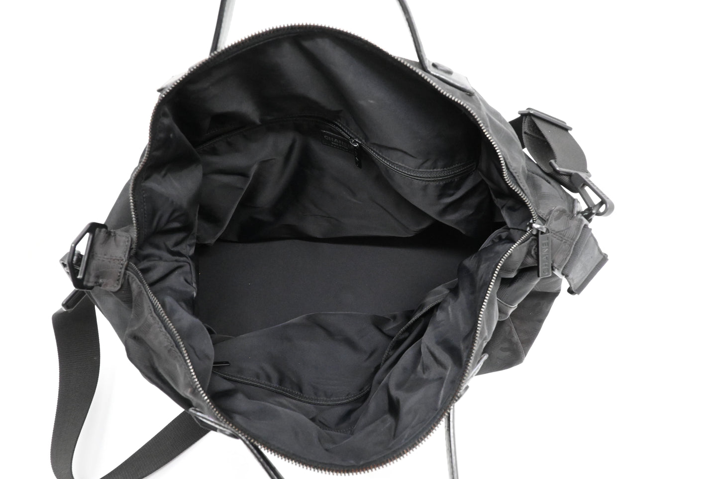 Chanel Travel Bag in Black New Travel Line Canvas