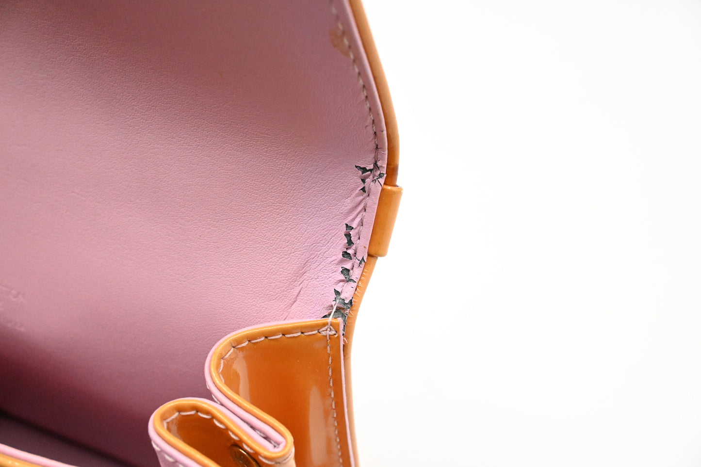 Louis Vuitton Spring Street in Yellow Vernis Leather