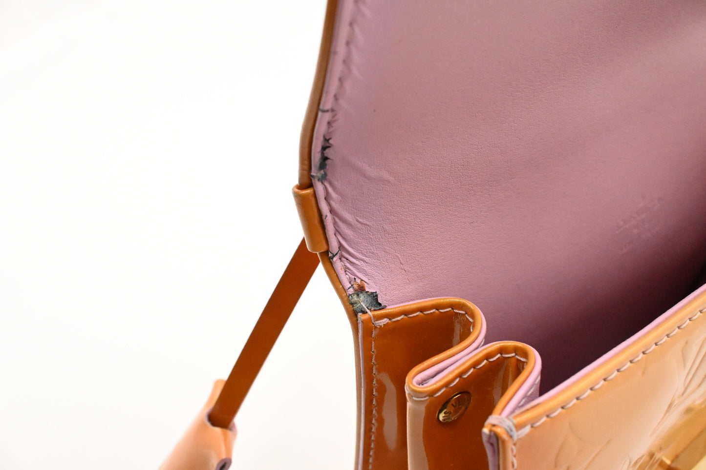 Louis Vuitton Spring Street in Yellow Vernis Leather