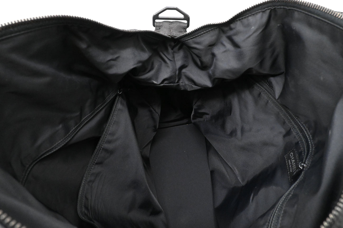Chanel Travel Bag in Black New Travel Line Canvas