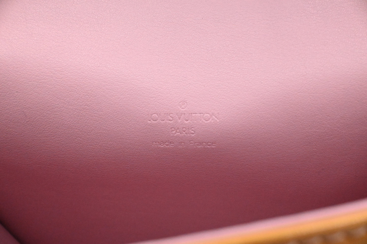 Louis Vuitton Spring Street in Yellow Vernis Leather