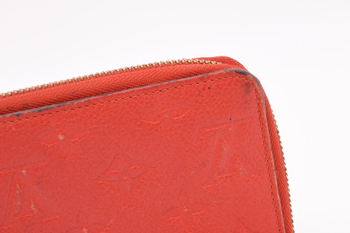 Louis Vuitton Long Wallet in Cherry Empreinte Leather