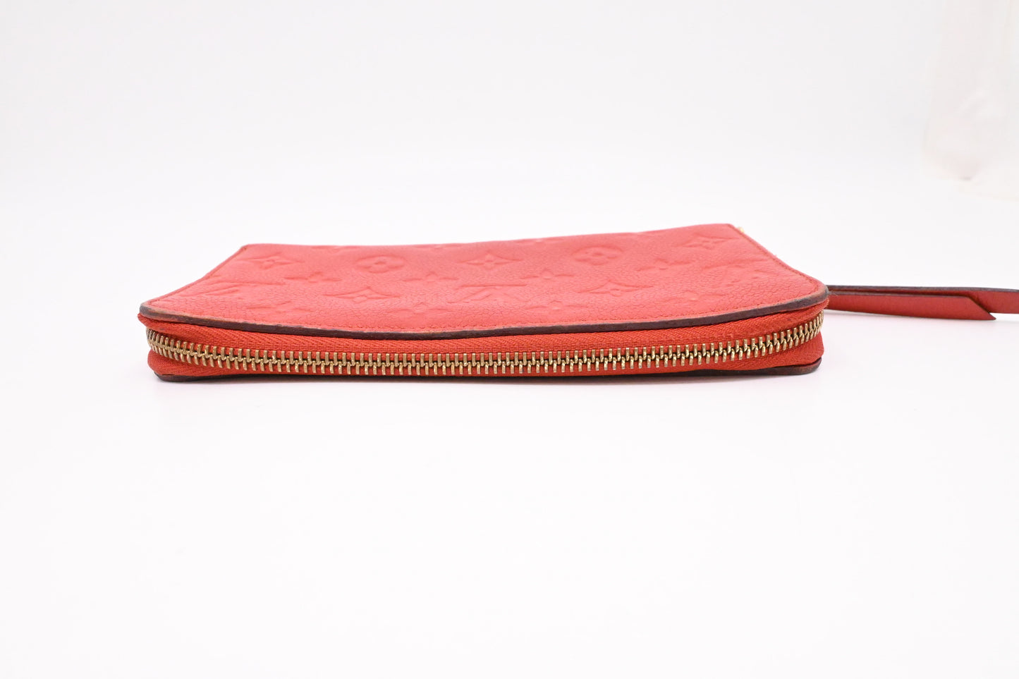 Louis Vuitton Long Wallet in Cherry Empreinte Leather