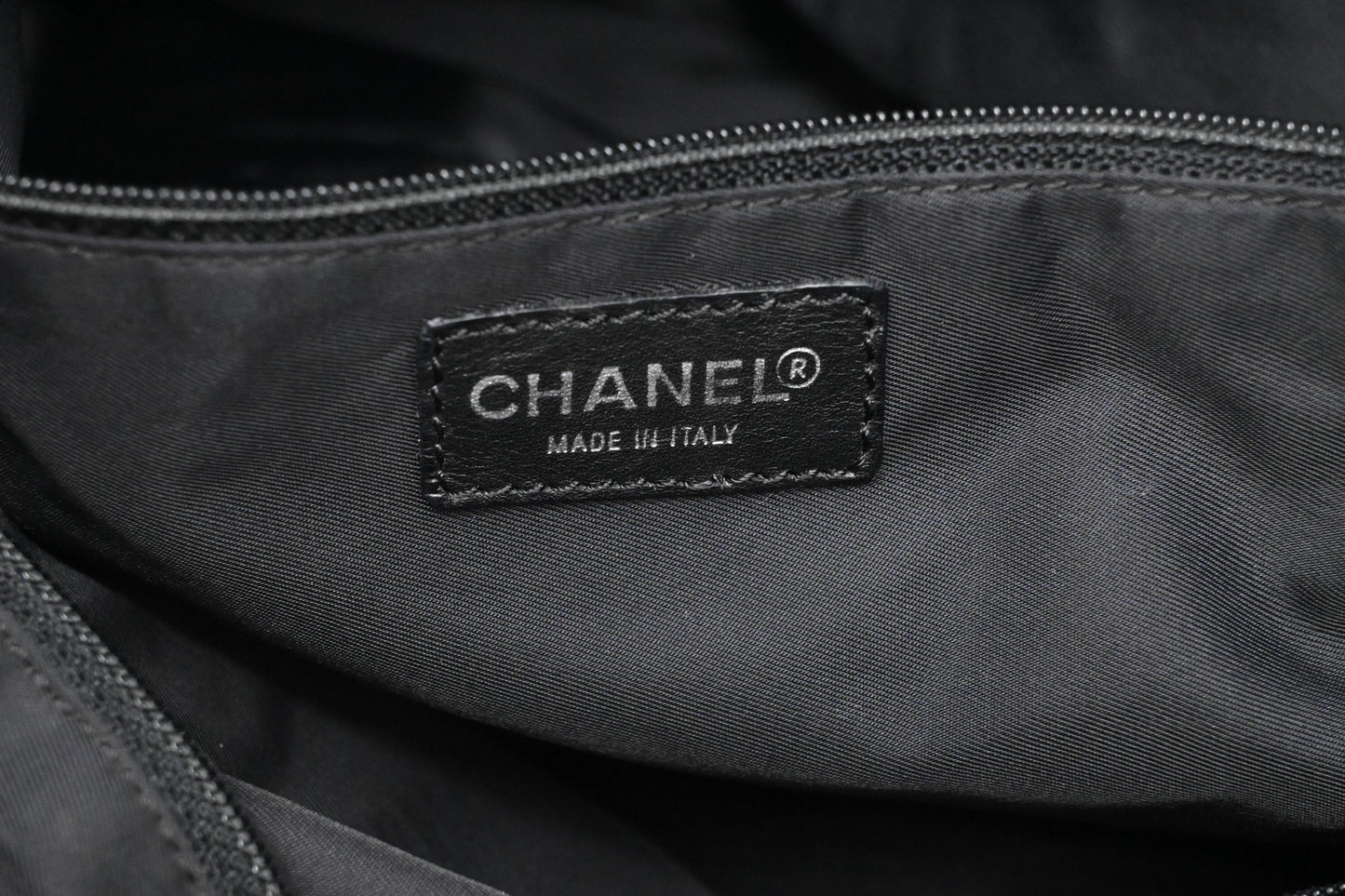 Chanel Travel Bag in Black New Travel Line Canvas