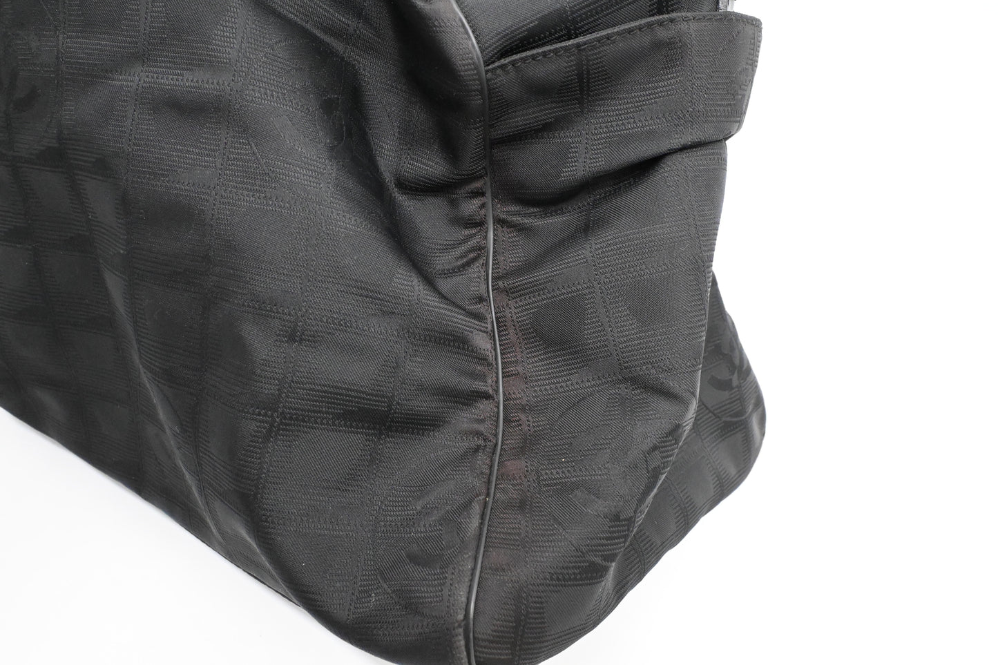 Chanel Travel Bag in Black New Travel Line Canvas