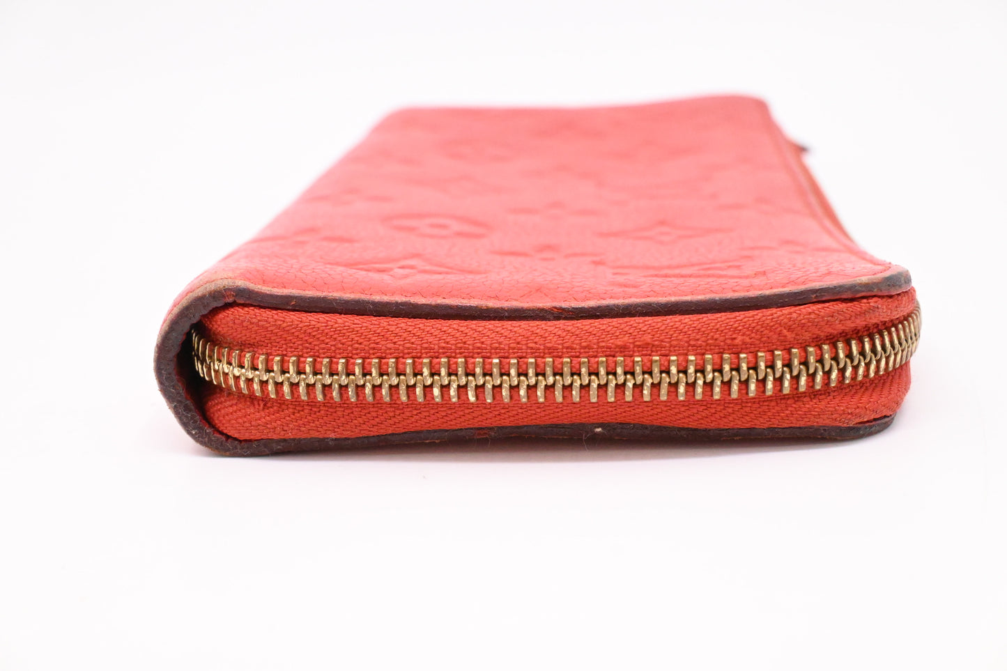 Louis Vuitton Long Wallet in Cherry Empreinte Leather