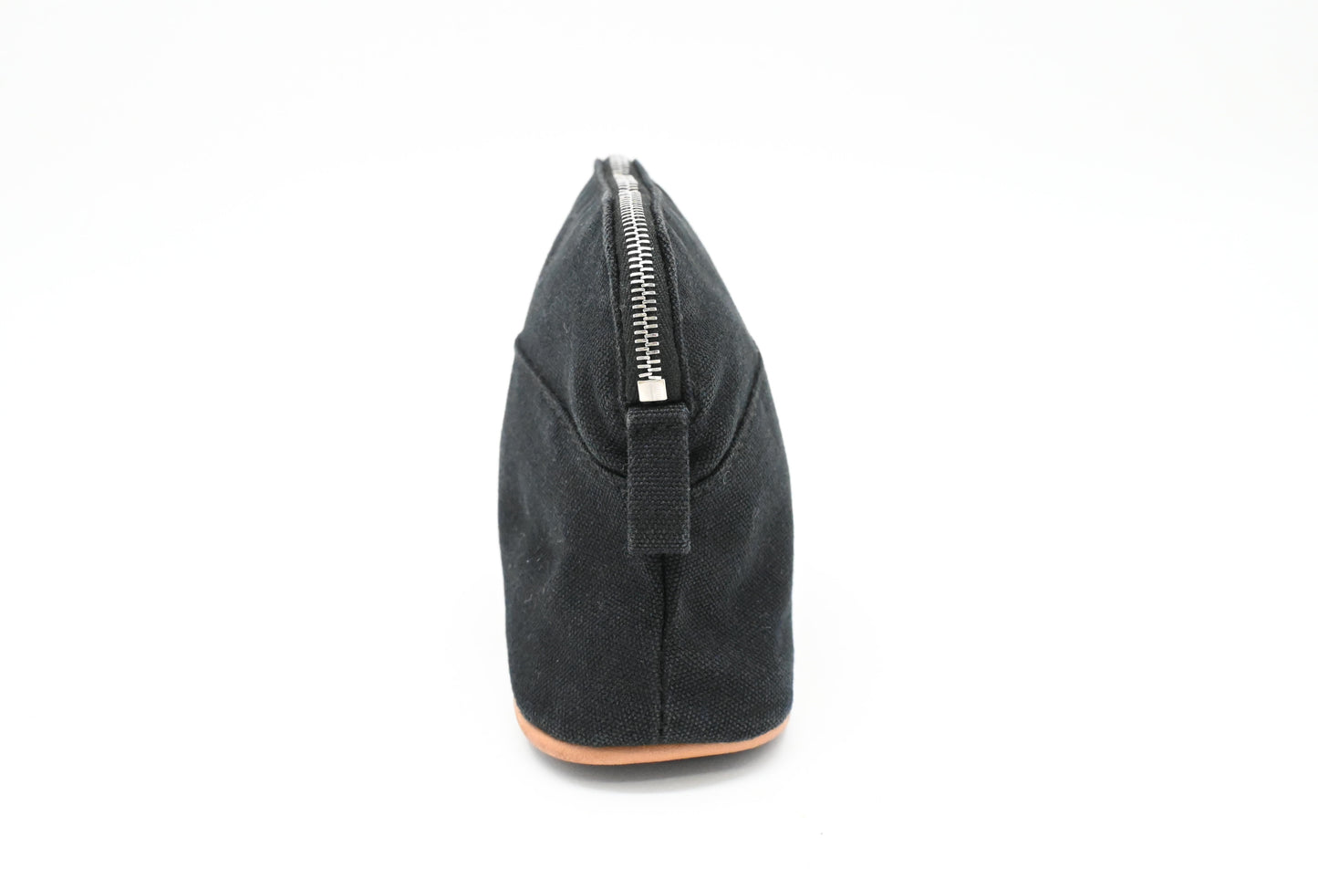 Hermes Small Bolide Pouch in Black Canvas