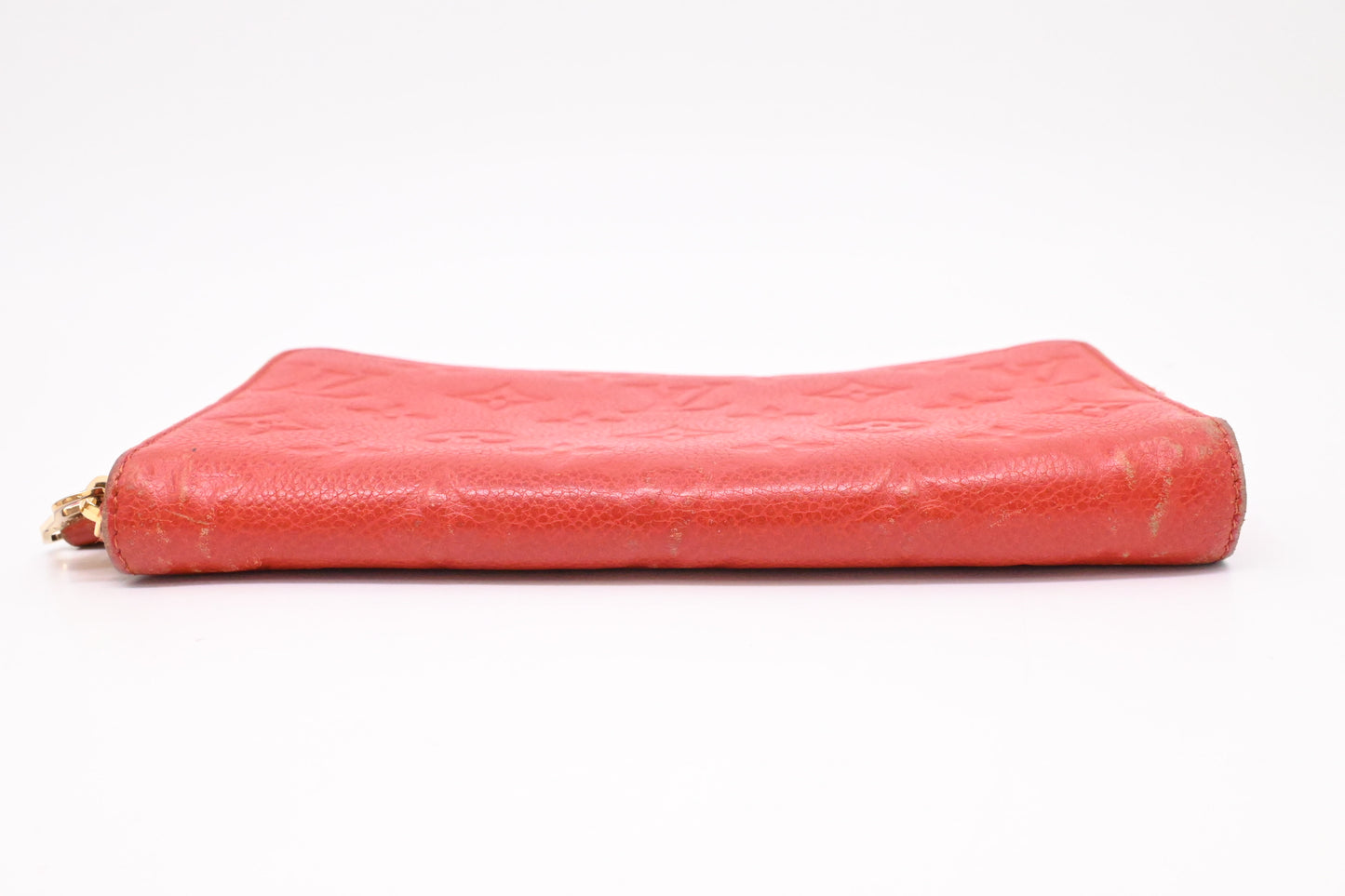 Louis Vuitton Long Wallet in Cherry Empreinte Leather