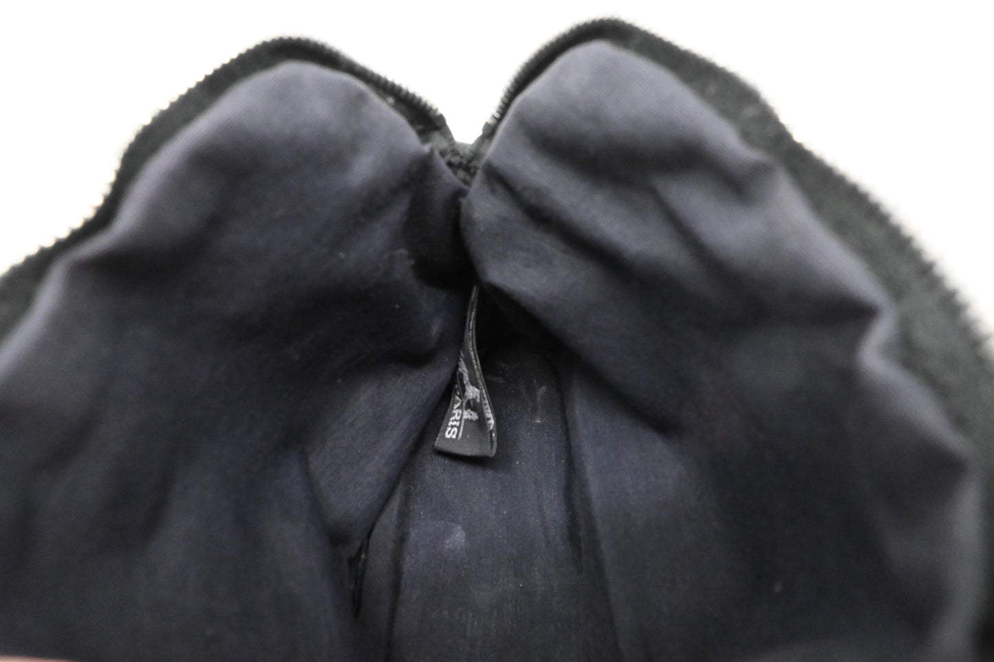 Hermes Small Bolide Pouch in Black Canvas