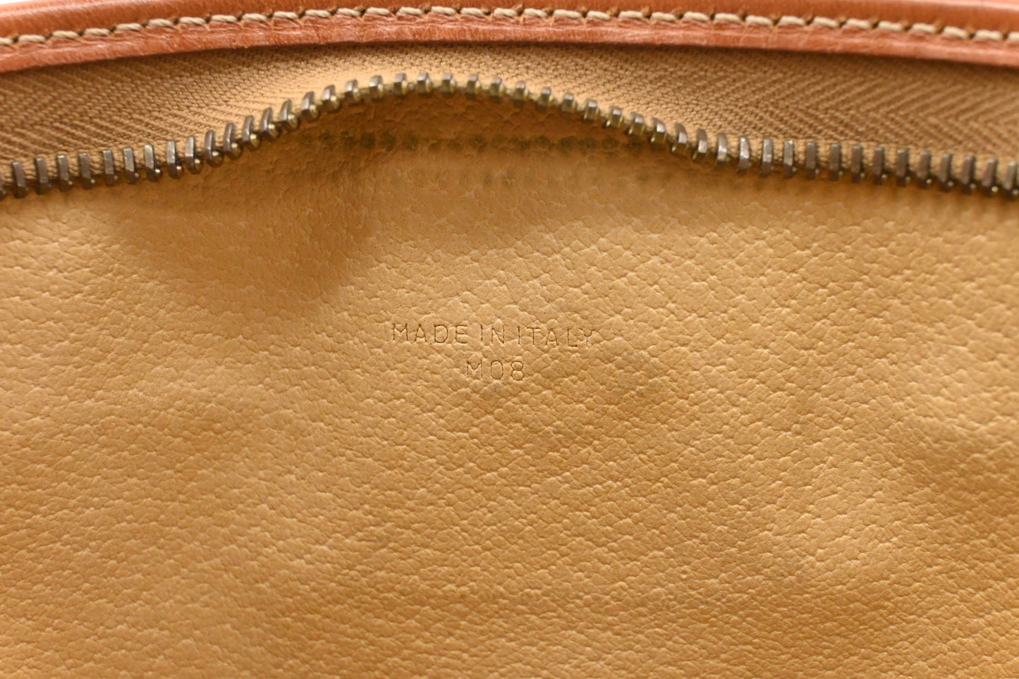 Celine Clutch in Brown Macadam Canvas