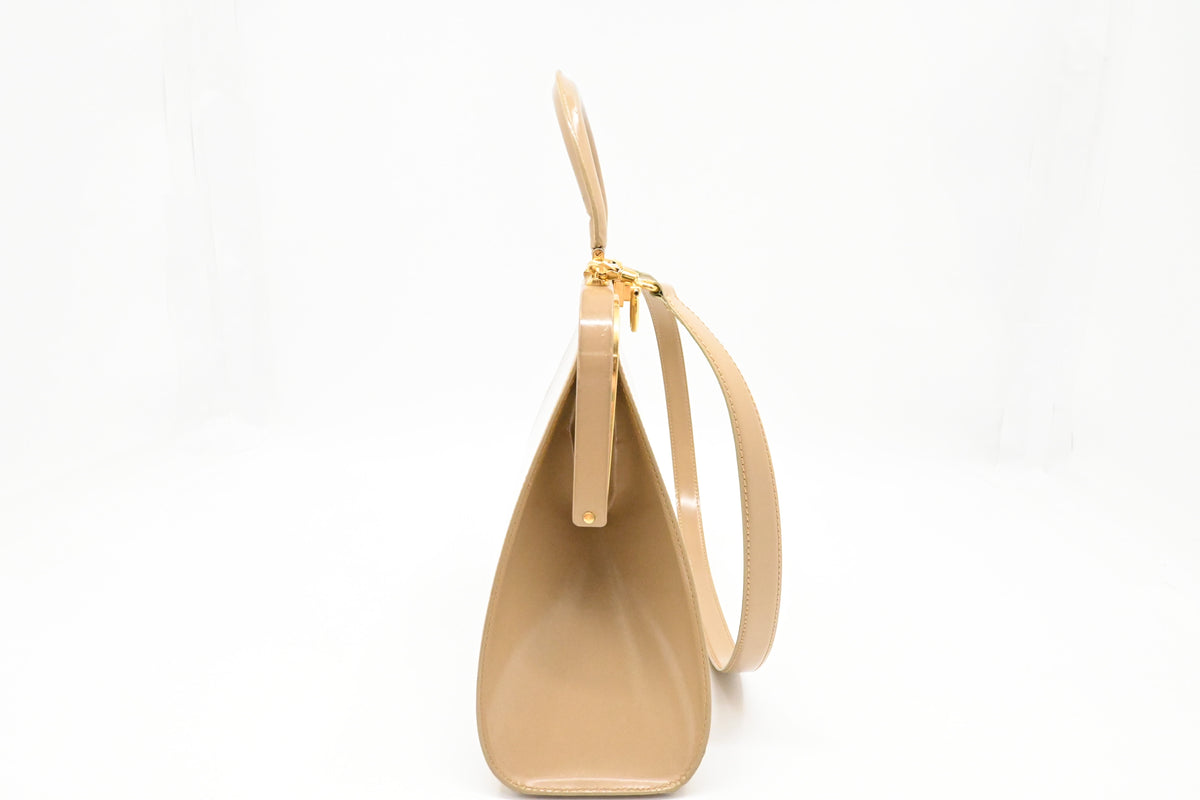 Dior 2-Way Bag in Beige Leather